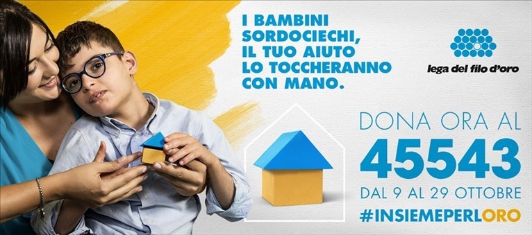La campagna di raccolta fondi della Lega del filo d'oro