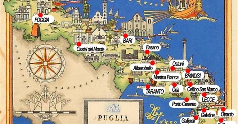 Mappa Puglia