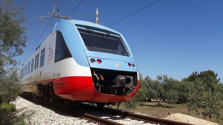 Un treno della Bari Nord