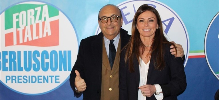 Carmela Minuto con Vitali