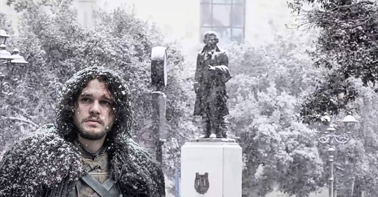 Jon Snow a Bitonto