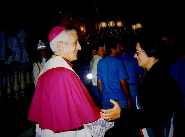 don Tonino Bello e Annalisa Altomare