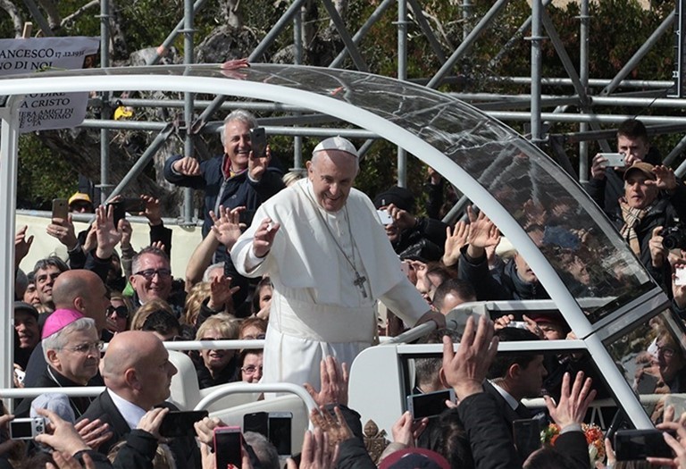 Papa Francesco a San Giovanni Rotondo