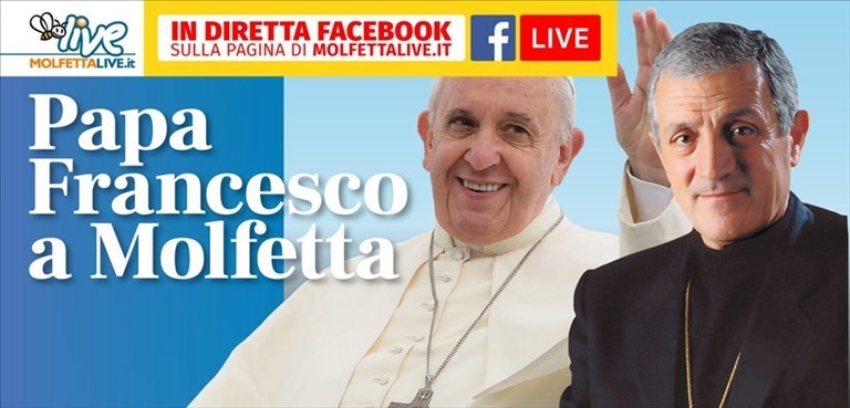 Papa Francesco a Molfetta per Don Tonino