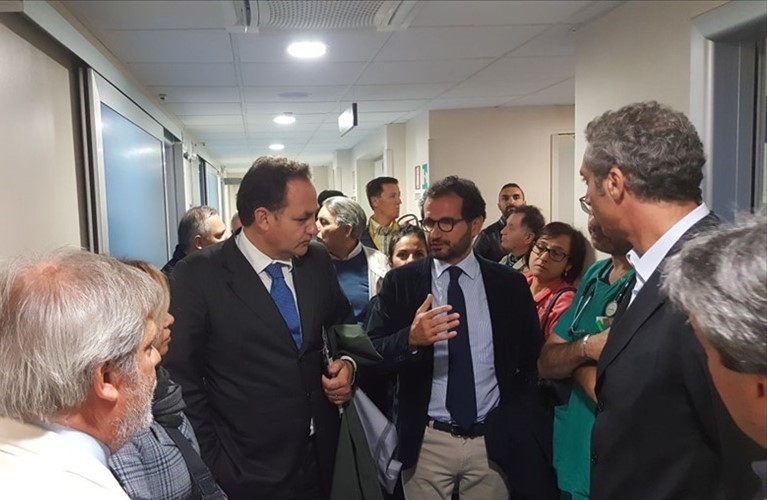 Fratelli d'Italia in visita al Sarcone