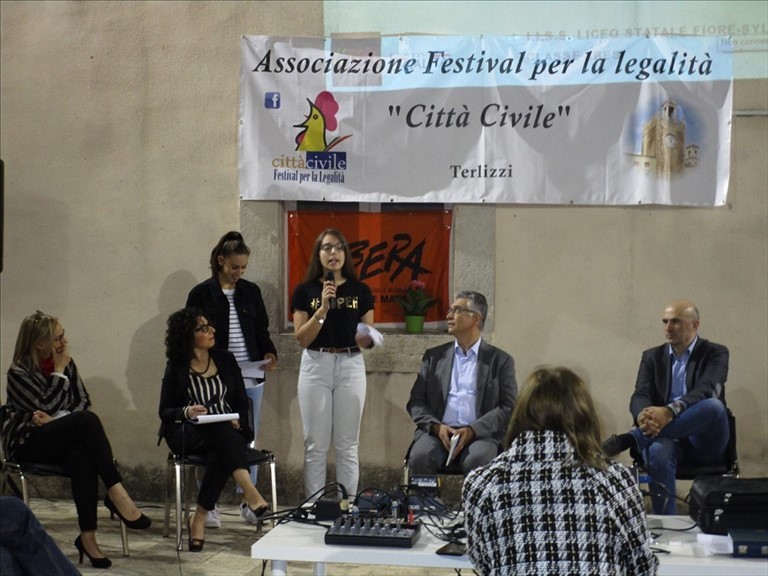 I ragazzi del Polo Liceale al Festival per la Legalità 2018
