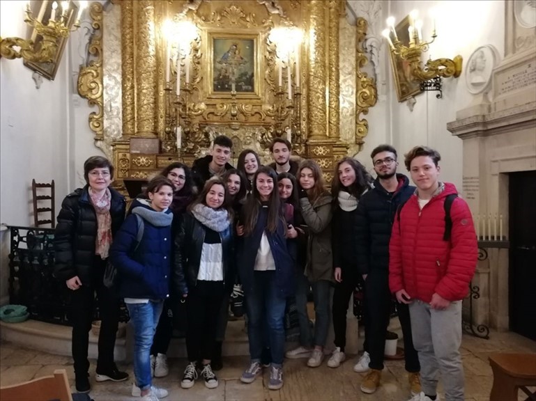 I ragazzi del Liceo Scientifico di Ruvo alla scoperta di Terlizzi