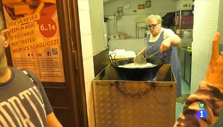 Sgagliozze vendute per strada a Bari