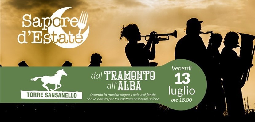 "Dal Tramonto all’Alba" e "Jazz & Jazzi" a Torre Sansanello