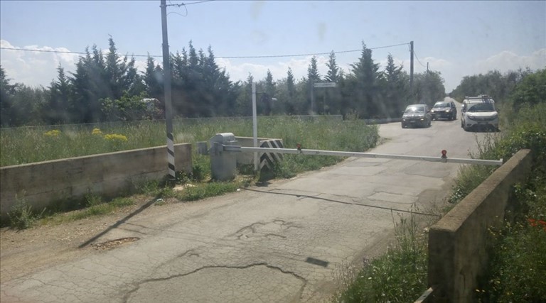 Guasto ad un passaggio a livello sulla Terlizzi-Ruvo