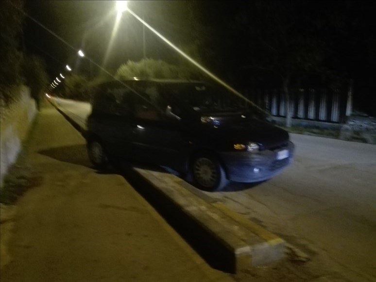Veicolo incastrato