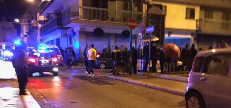 Rissa tra extracomunitari in Via Nicola Quercia