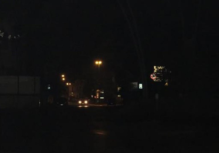 black out