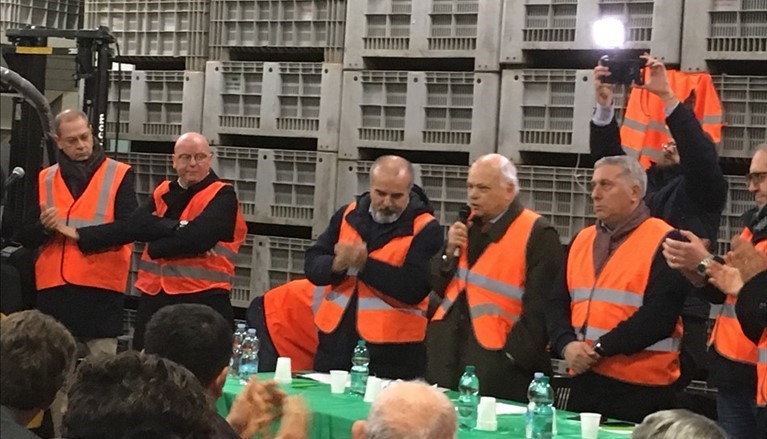 L’incontro a Ruvo dei Gilet arancioni