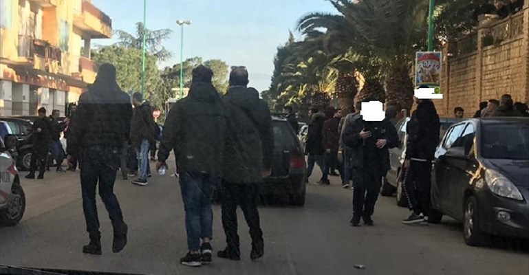 rissa tra tifosi