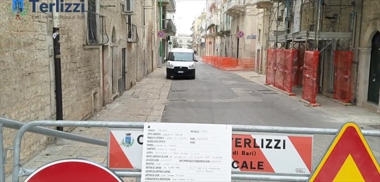Cominciati i lavori di rifacimento dei marciapiedi in Via Quercia