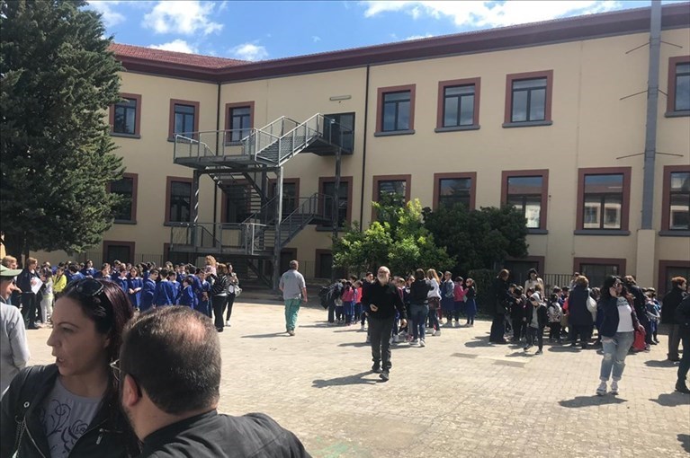 Forte scossa in città