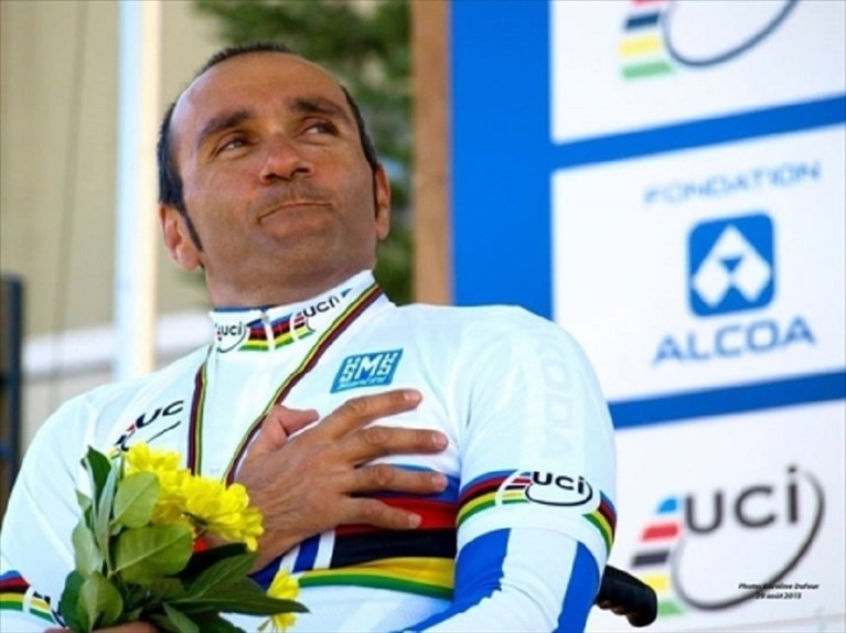 Doppio Mazzone ai campionati di handbike: trionfa nella prova in linea e nella crono