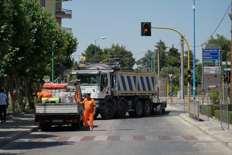 lavori in via bovio