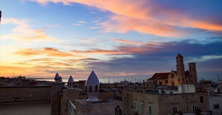 Il tramonto dalla terrazza del S. Martin