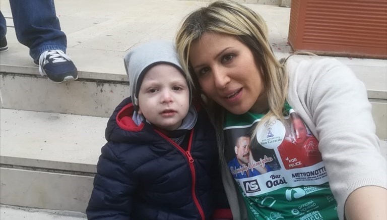 L'abbraccio di Corato al piccolo Felice