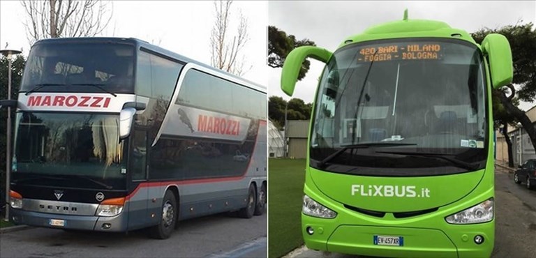 Un autobus Marozzi