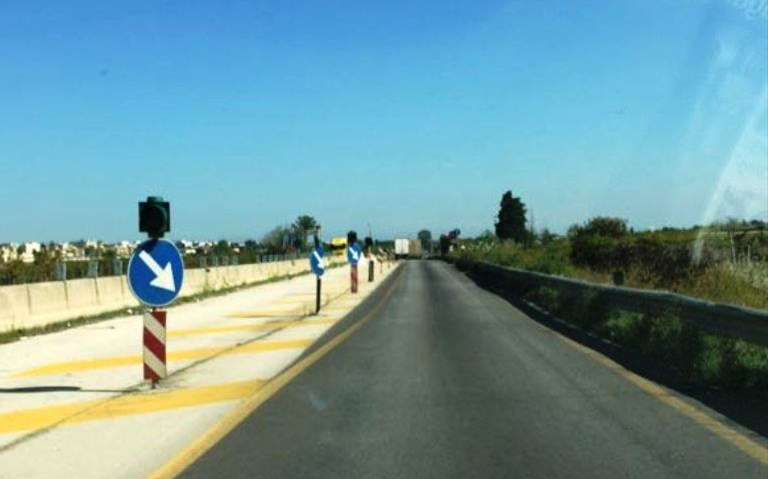 Un tratto della sp 231