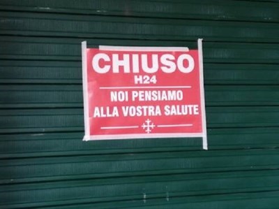 chiusura attività