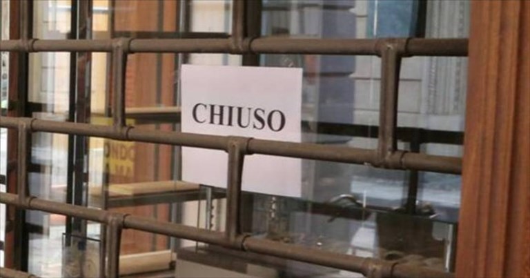 Negozio chiuso