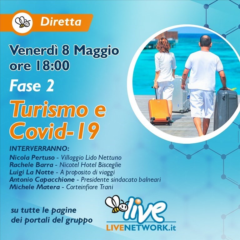 Turismo e Covid-19. Oggi in diretta