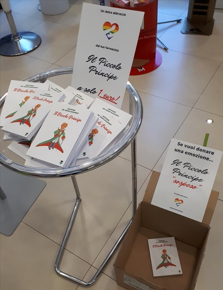 L'iniziativa di una farmacia terlizzese: "Il piccolo principe" in omaggio ai clienti