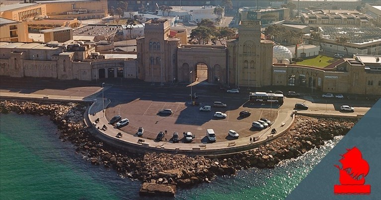La Fiera del Levante di Bari.