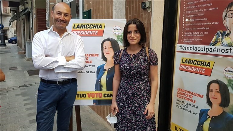 Pippo Acquaviva e Antonella Laricchia