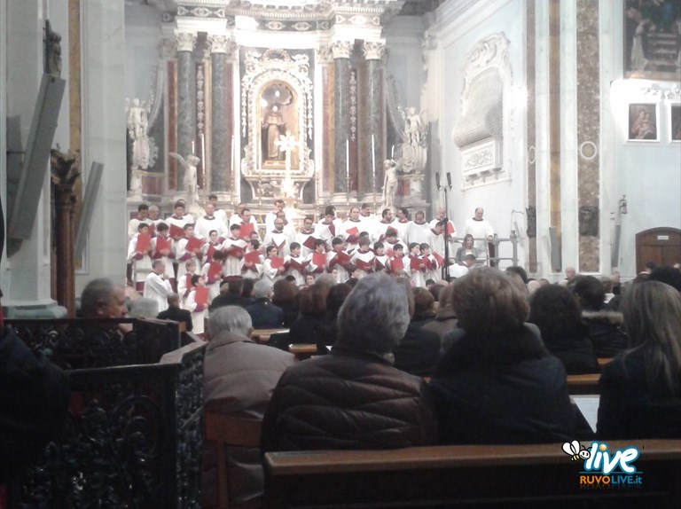 Coro Cappella Sistina a Ruvo (foto d'archivio)