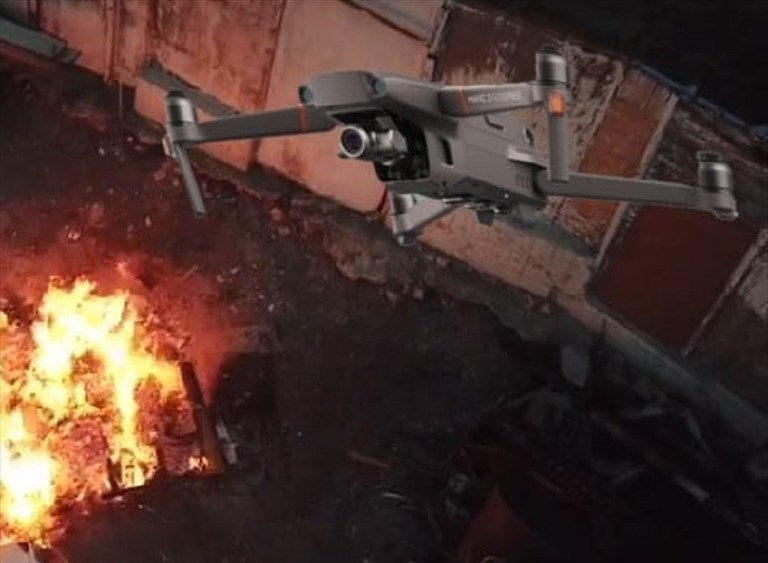 drone anti-incendi