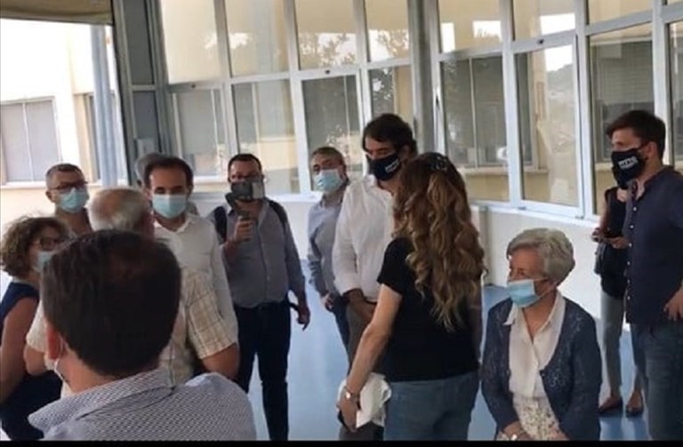 Fitto visita il Sarcone