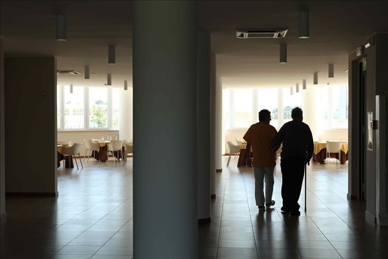 L'interno della struttura Casa Alberta
