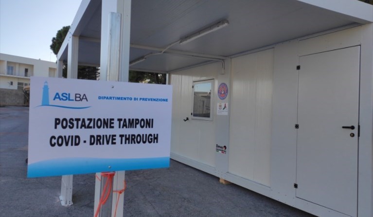 Postazione drive through