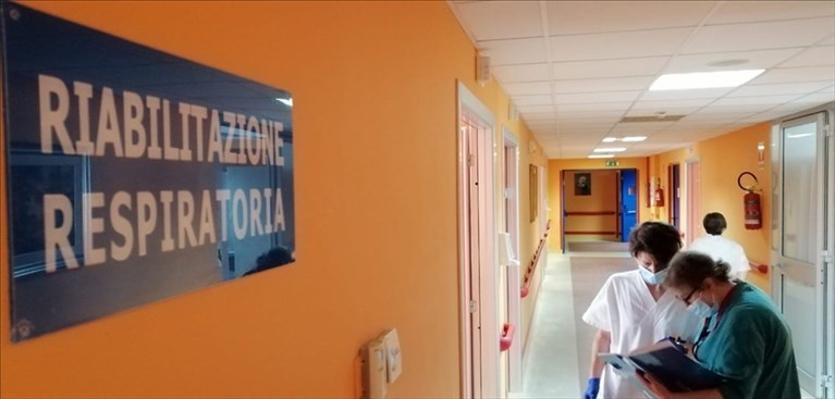 Primi pazienti Covid al Sarcone: sono otto e stanno recuperando la capacità respiratoria