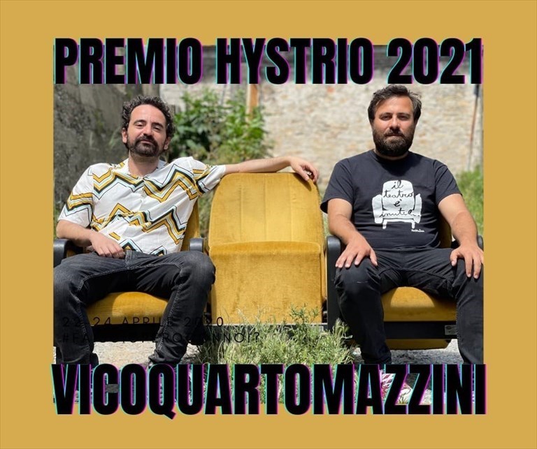 Vico Quarto Mazzini è Premio Hystrio Iceberg come miglior compagnia emergente del 2021