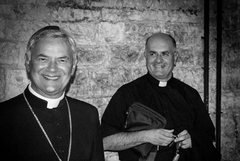 don roberto de bartolo e il vescovo cornacchia