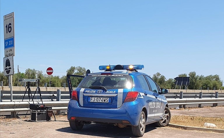 Autovelox sulla 231