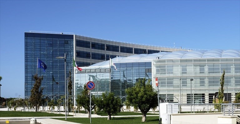 Sede della Regione Puglia in via Gentile