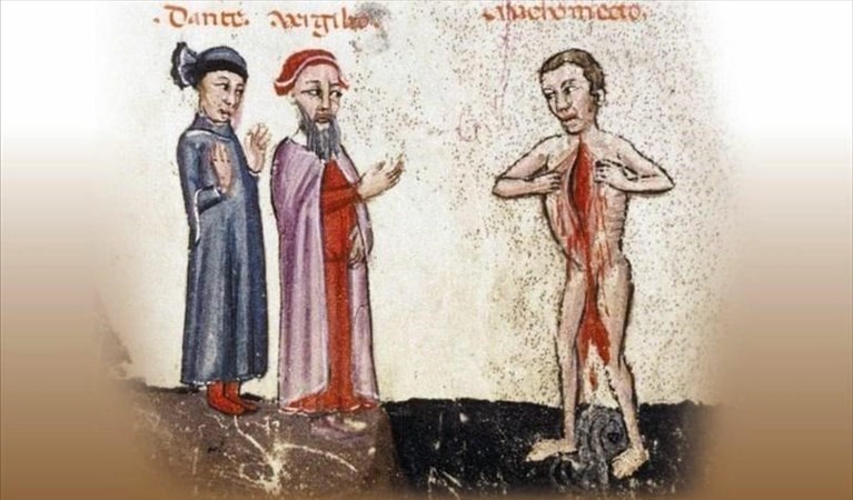“Una scala fra Dante e Maometto"