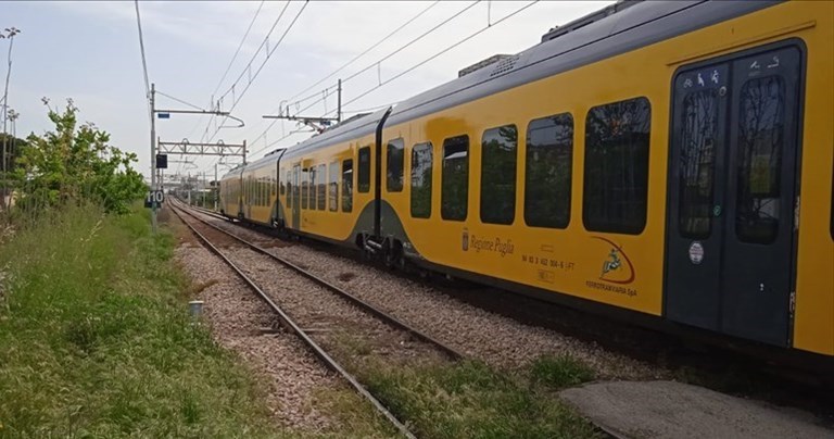 Un treno della Ferrotramviaria