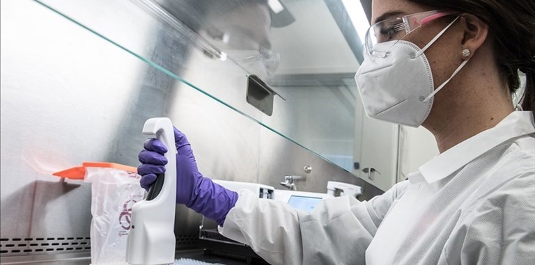 Laboratorio Covid test