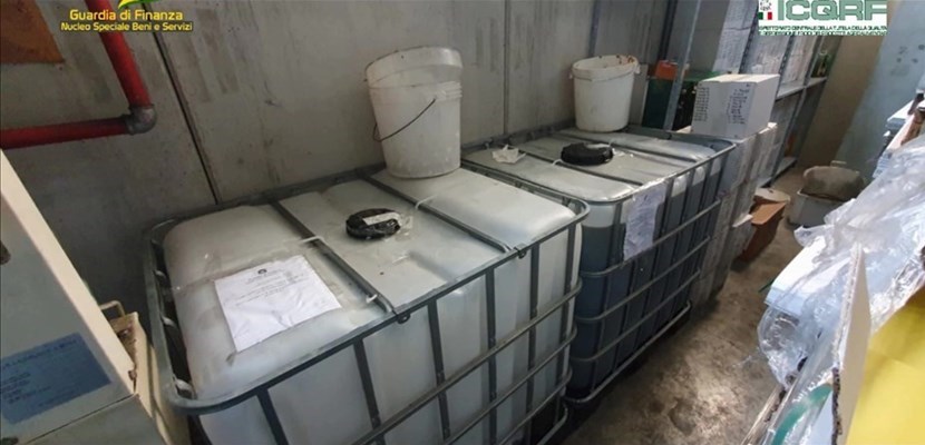Controlli della Finanza sulla produzione di olio Evo