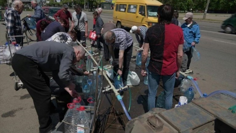 Emergenza idrica Ucraina