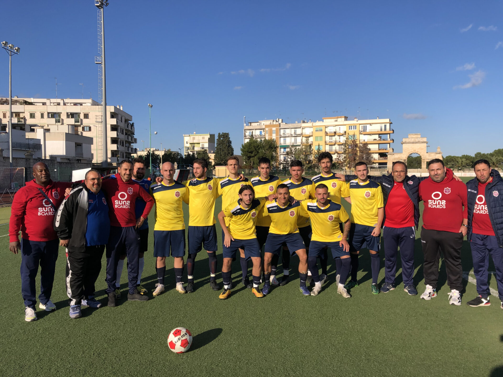 La squadra del Real Olimpia Terlizzi