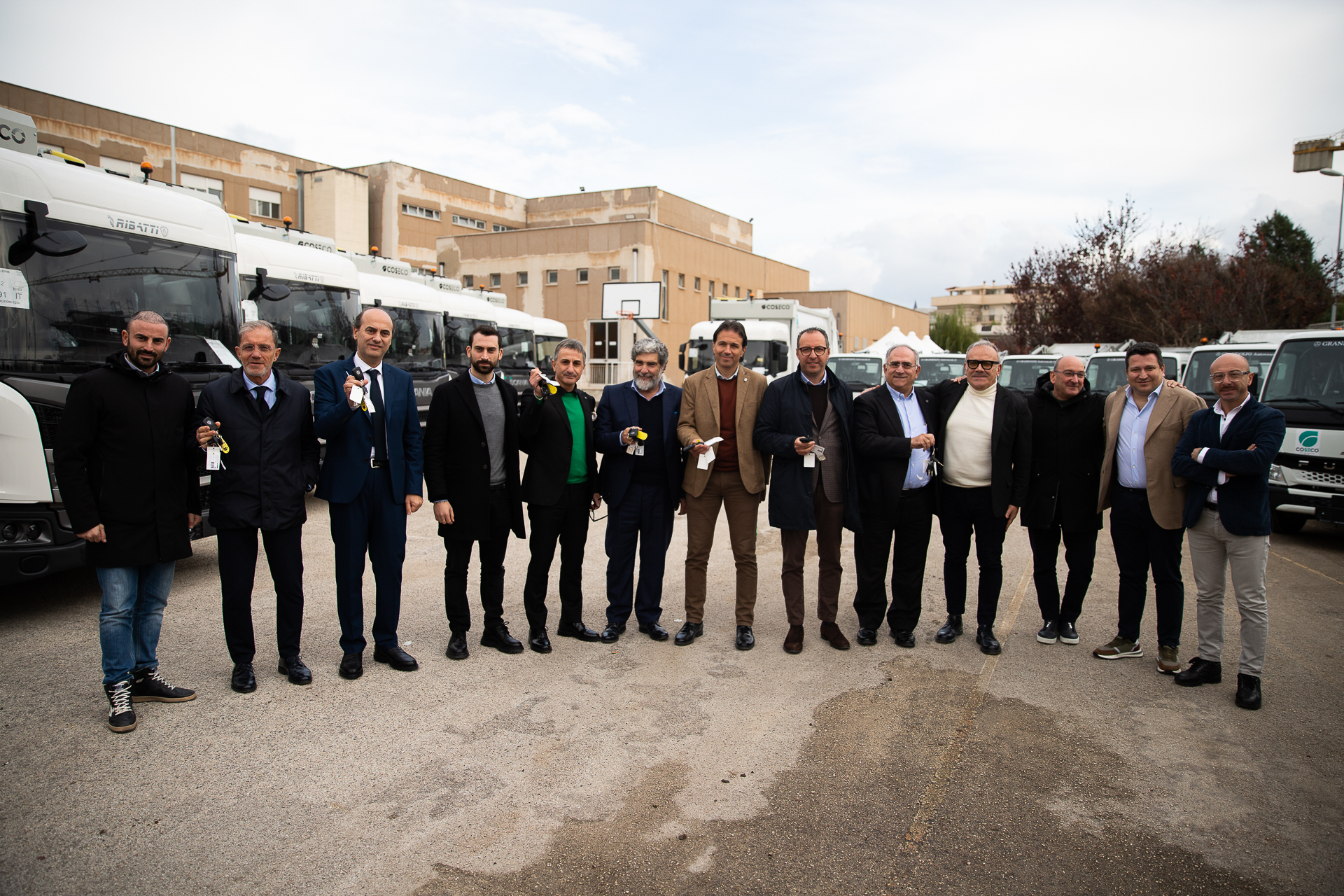 Sanb presenta i nuovi mezzi e gli obiettivi futuri